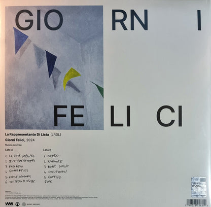 La Rappresentante di Lista : Giorni Felici (LP)