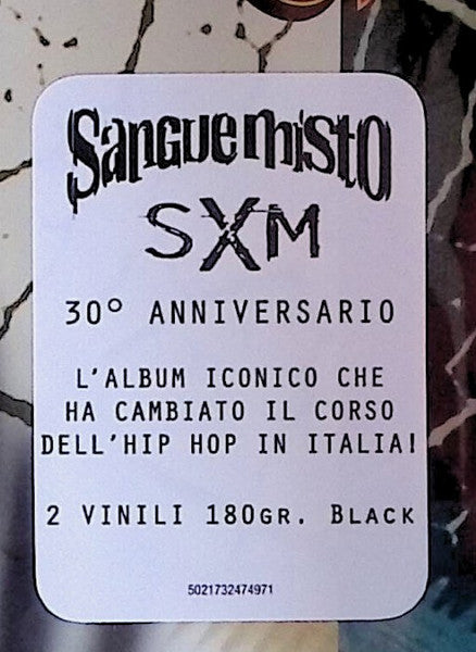 Sangue Misto : SXM (2xLP, Album, RE, 30t)