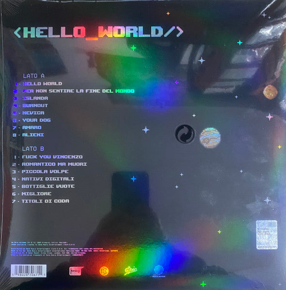 Pinguini Tattici Nucleari : Hello World (LP, Col)