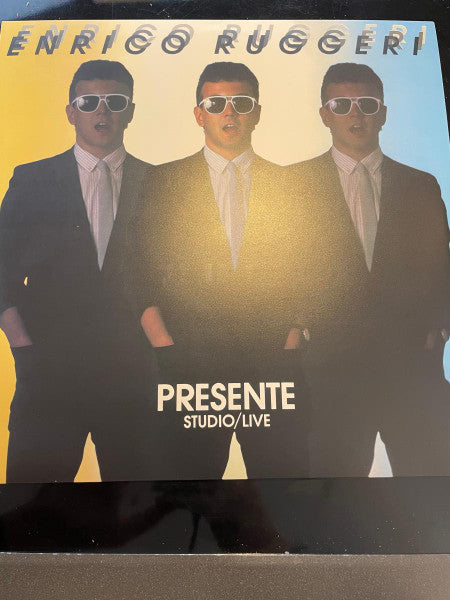 Enrico Ruggeri : Presente - Studio / Live (LP, Album, Ltd, Num, RE, RM, col)