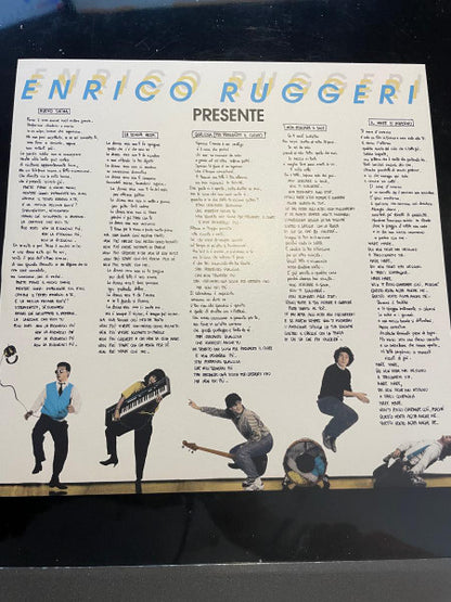 Enrico Ruggeri : Presente - Studio / Live (LP, Album, Ltd, Num, RE, RM, col)