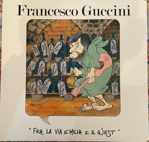 Francesco Guccini : Fra La Via Emilia E Il West (2xLP, Gat)