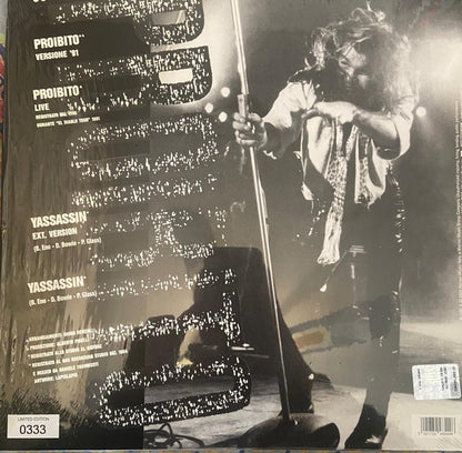 Litfiba : Proibito (12", Ltd, RP, Num)