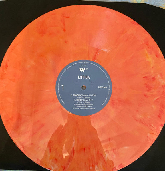 Litfiba : Proibito (12", Ltd, RP, Num)