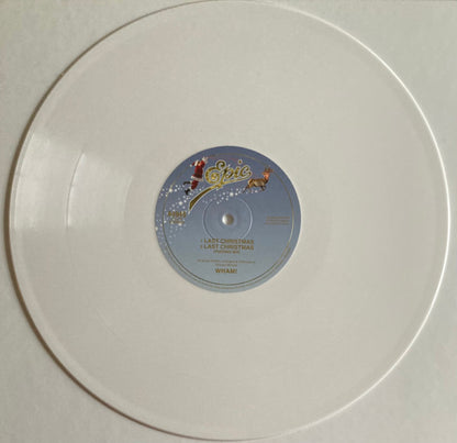 Wham! : Last Christmas (12", EP, Ltd, RE, Sno)