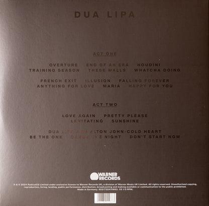 Dua Lipa : Live From The Royal Albert Hall (2xLP, Album)