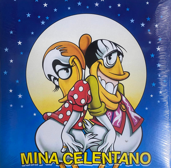 Minacelentano : Mina Celentano (LP, Album, Blu)