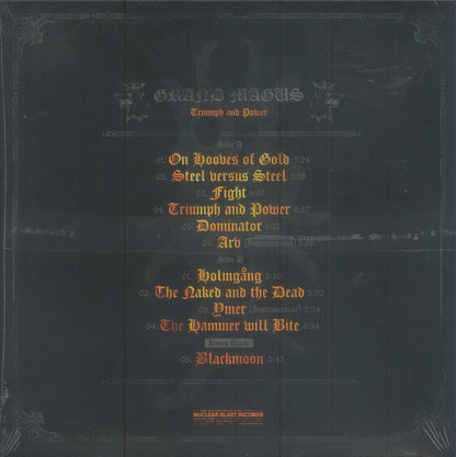 Grand Magus : Triumph And Power (LP, Album, RE, Cry)