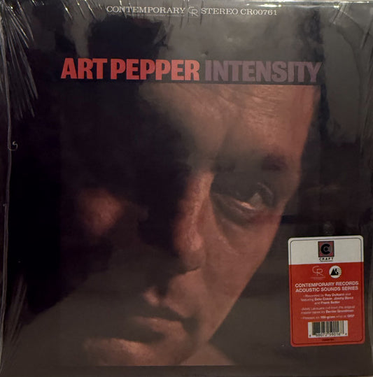 Art Pepper : Intensity (LP, Album, RE, 180)