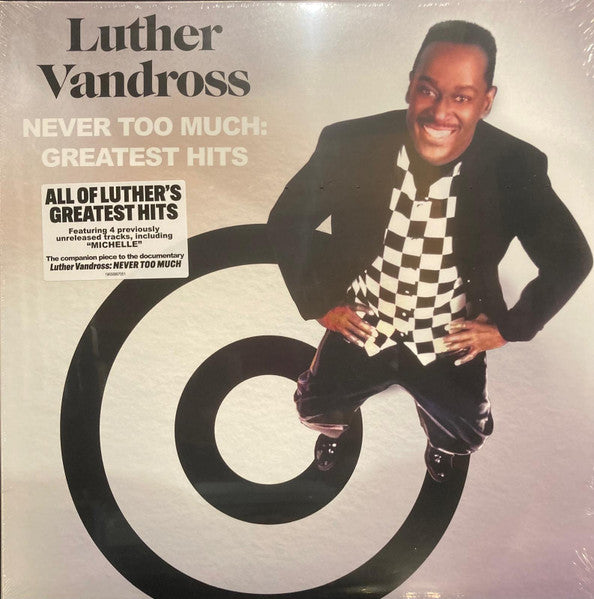 Luther Vandross : Never Too Much: Greatest Hits (2xLP, Comp)