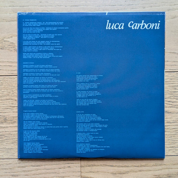 Luca Carboni : ... intanto Dustin Hoffman non sbaglia un film (LP, Album, Ltd, Num, Edi)