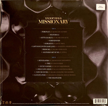 Snoop Dogg : Missionary (LP, Album, Ltd, Ony)