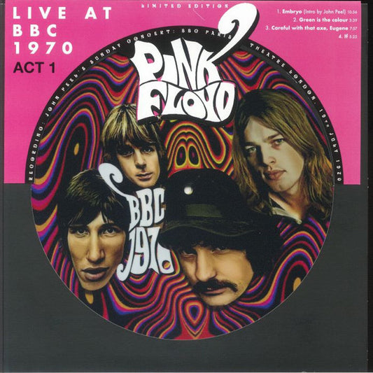 Pink Floyd : Live At BBC 1970 Act 1 (LP, S/Sided, Unofficial)