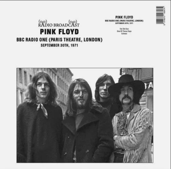 Pink Floyd : BBC Radio One (Paris Theatre, London, Sept. 30th 1971) (LP, RE, Unofficial)