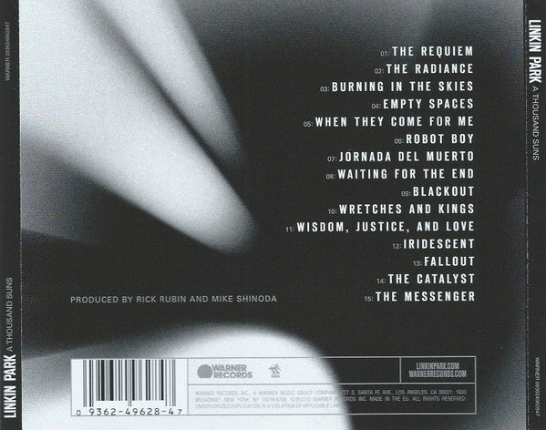 Linkin Park : A Thousand Suns (CD, Album, RE)