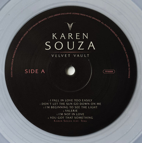 Karen Souza : Velvet Vault (LP, Album, RE, Cle)