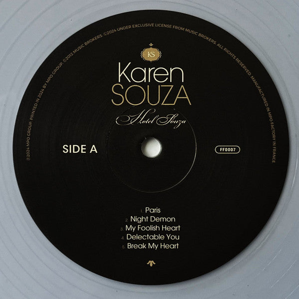 Karen Souza : Hotel Souza (LP, Album, RE, Cle)