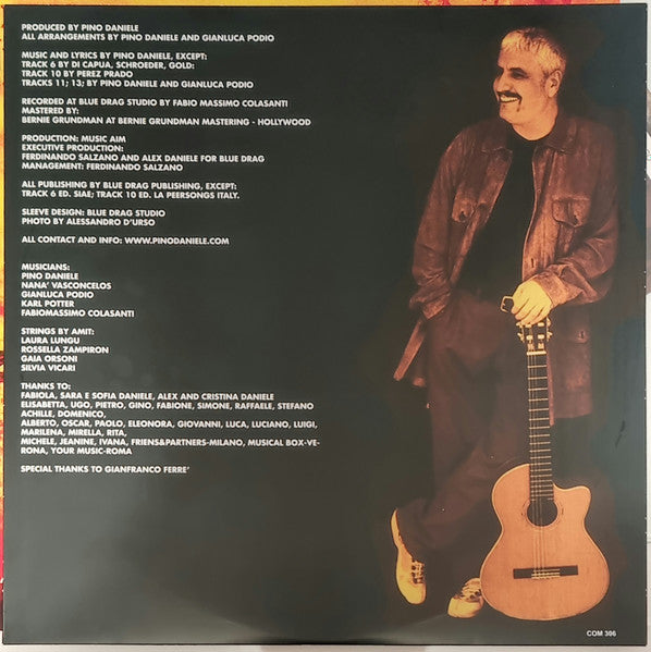 Pino Daniele : Iguana Cafè - Latin Blues E Melodie (LP, Album)