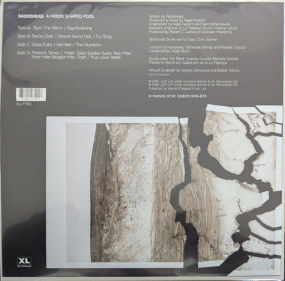 Radiohead : A Moon Shaped Pool (2xLP, Album, RE, Opt)