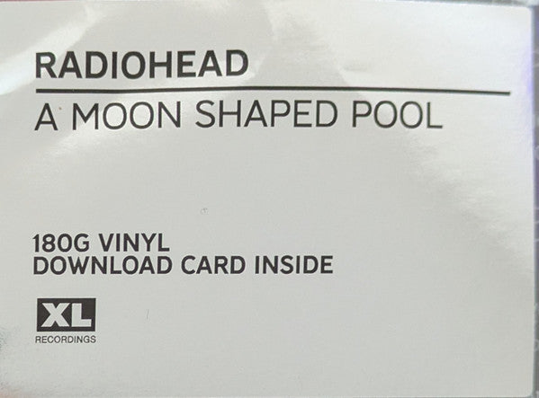 Radiohead : A Moon Shaped Pool (2xLP, Album, RE, Opt)