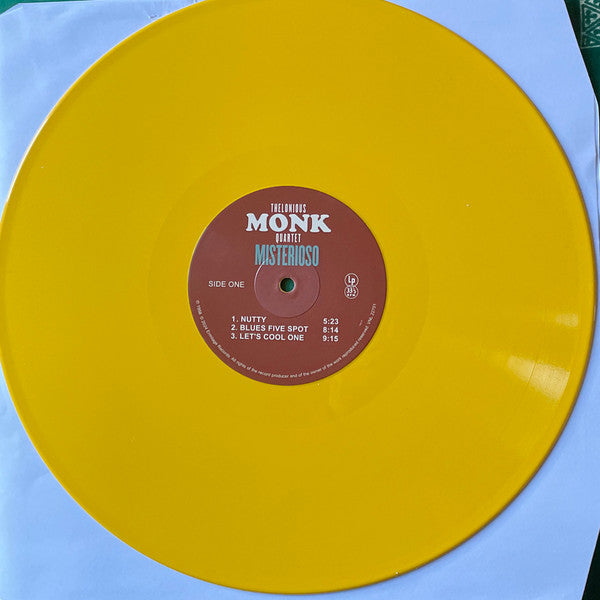 The Thelonious Monk Quartet : Misterioso (LP, S/Edition, Yel)