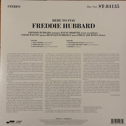 Freddie Hubbard : Here To Stay (LP, Album, RE, 180)