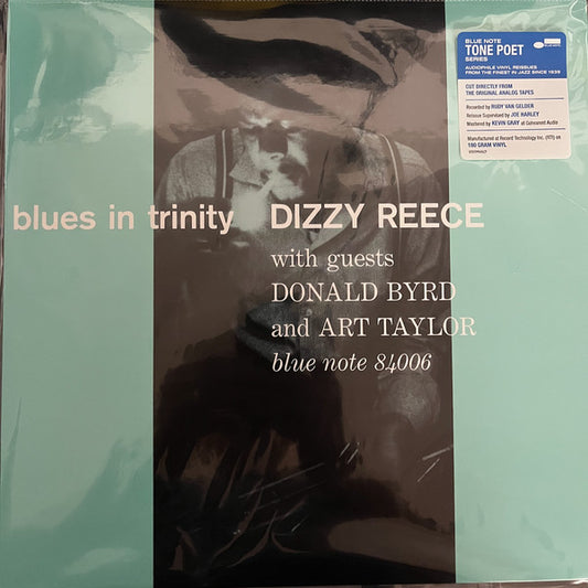 Dizzy Reece : Blues In Trinity (LP, Album, RE, 180)