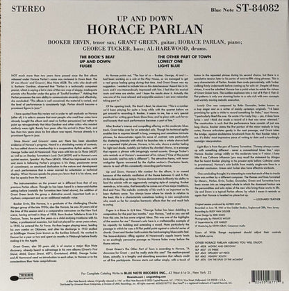 Horace Parlan : Up & Down (LP, Album, RE, Gat)