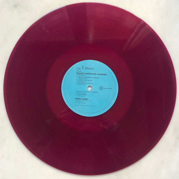 Piero Ciampi : Andare Camminare Lavorare E Altri Discorsi (LP, Comp, Ltd, RE, Pur)