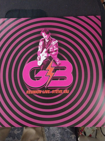 G3 (6), Joe Satriani, Steve Vai, Eric Johnson (2) : G3 Reunion Live (4xLP, Album)