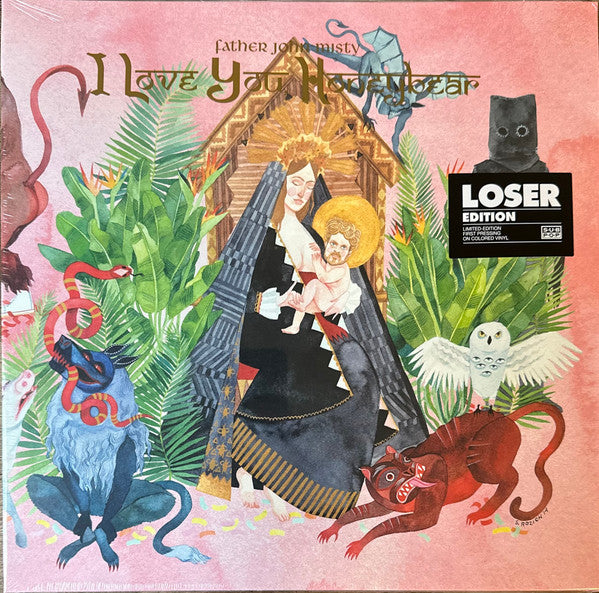 Father John Misty : I Love You, Honeybear (LP, Album, Ltd, RE, RM, Red)