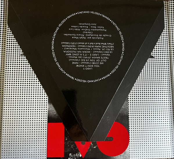 Caetano Veloso : Transa (LP, Album, RE, RM, RP, Whi)