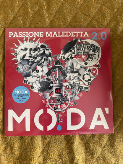 Modà : Passione Maledetta 2.0 (2xLP, Blu)