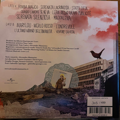 Mannarino* : Supersantos  (LP, Album, Ltd, Num, RE, DL )