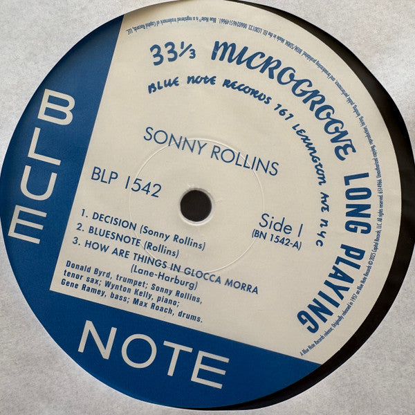 Sonny Rollins : Sonny Rollins Volume 1 (LP, Album, Mono, RE, 180)