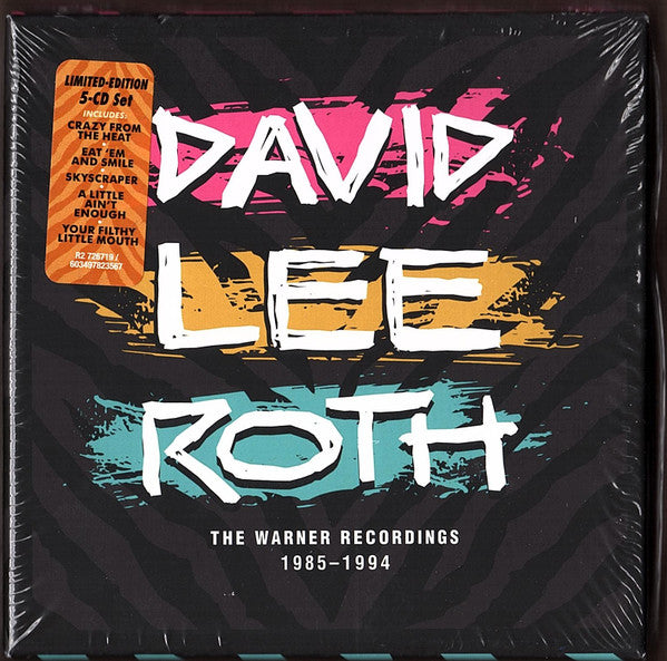 David Lee Roth : The Warner Recordings 1985–1994 (CD, EP, RE + 4xCD, Album, RE + Comp, Ltd, RM)