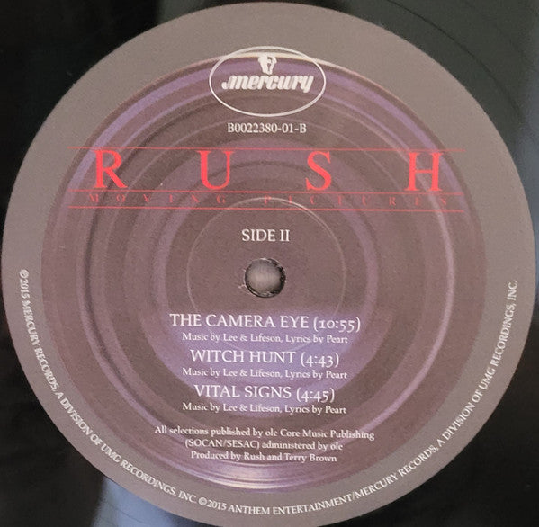 Rush : Moving Pictures (LP, Album, RE, 180)