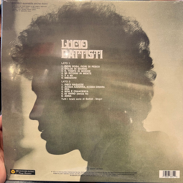 Lucio Battisti : Emozioni (LP, Album, RE, RM, Red)