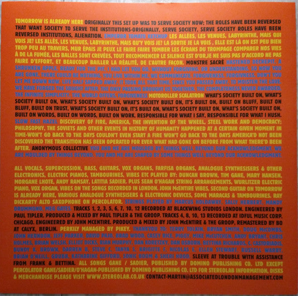 Stereolab : Emperor Tomato Ketchup (2xLP, Album, RE, RM)