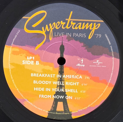 Supertramp : Live In Paris '79 (3xLP, Album)