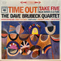 The Dave Brubeck Quartet : Time Out (LP, Album, RE, 180)