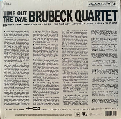 The Dave Brubeck Quartet : Time Out (LP, Album, RE, 180)