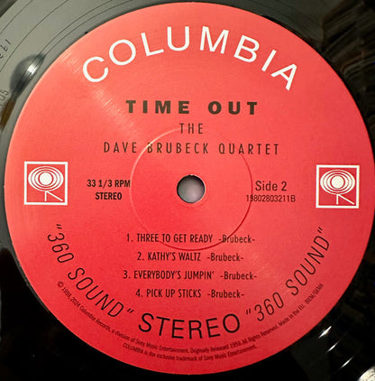 The Dave Brubeck Quartet : Time Out (LP, Album, RE, 180)