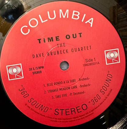 The Dave Brubeck Quartet : Time Out (LP, Album, RE, 180)