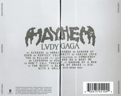 Lady Gaga : Mayhem (CD, Album)