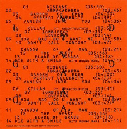 Lady Gaga : Mayhem (CD, Album)