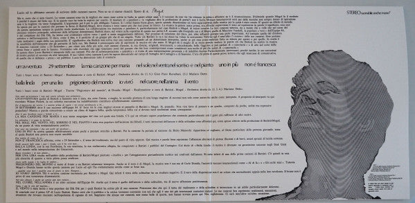 Lucio Battisti : Lucio Battisti (12", Album, RM, Col)