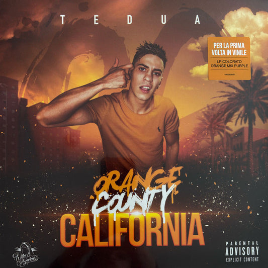 Tedua : Orange County California (LP, Album, Ltd, S/Edition, Ora)