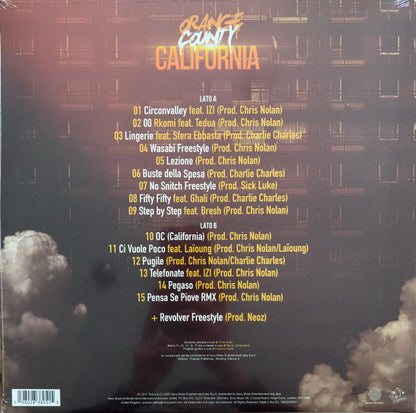Tedua : Orange County California (LP, Album, Ltd, S/Edition, Ora)