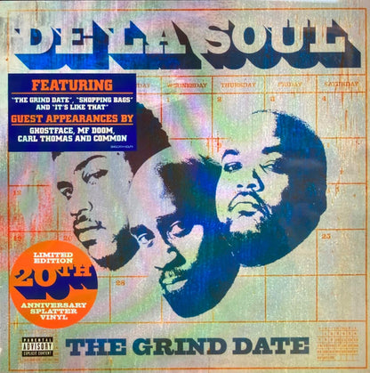 De La Soul : The Grind Date (20th Anniversary Edition) (2xLP, Album, Ltd, RE, Sil)